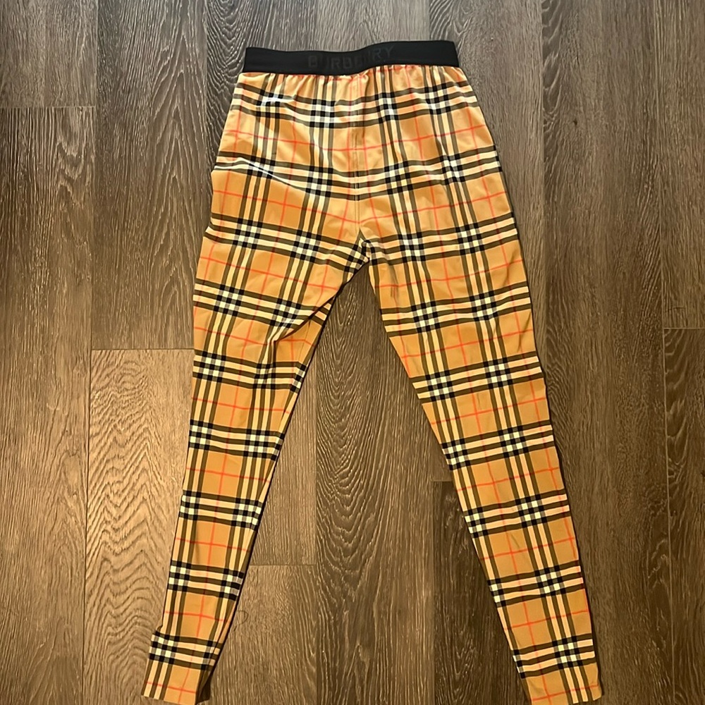 Burberry Check Stretch Jersey Leggings